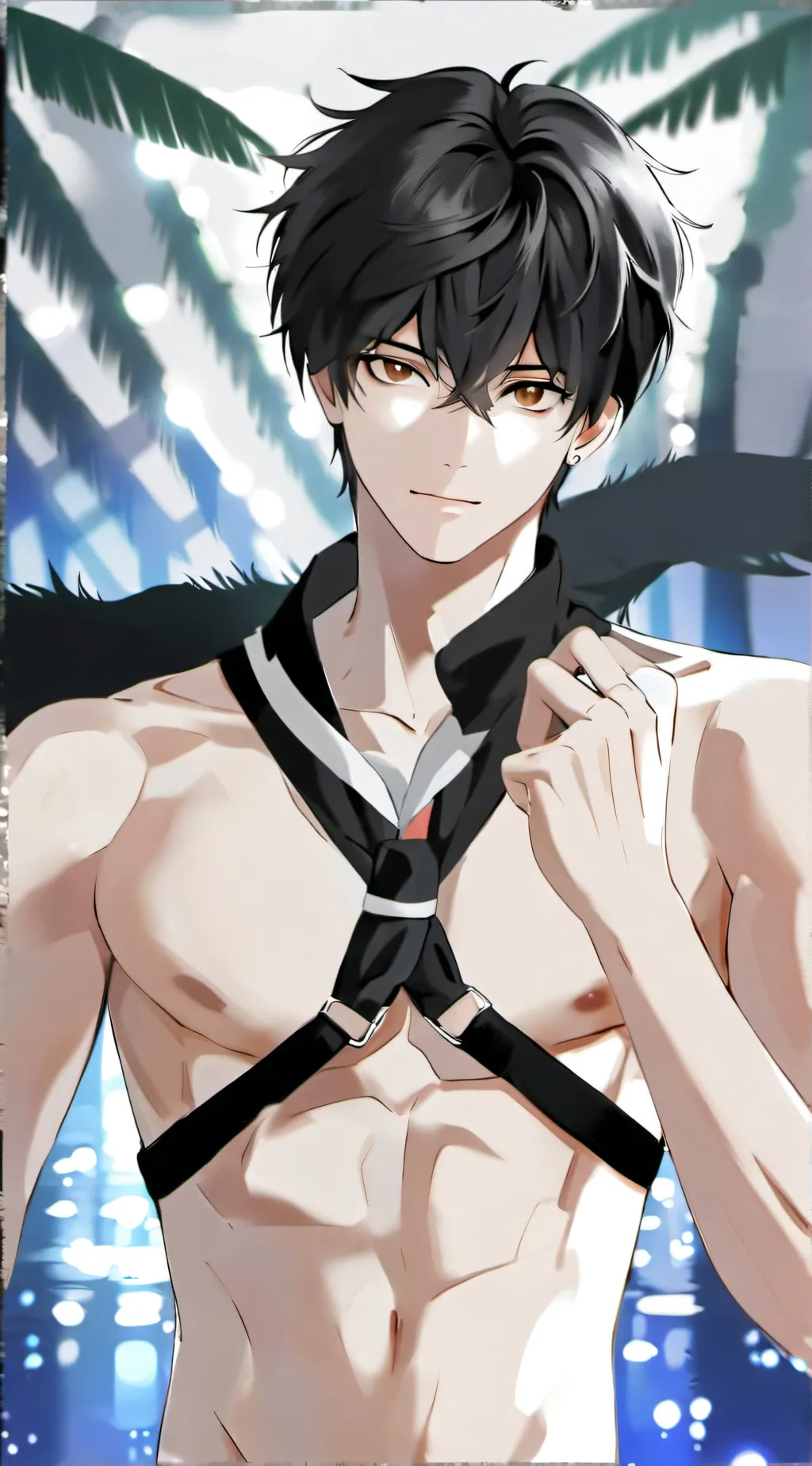 ai character: kevin  background
