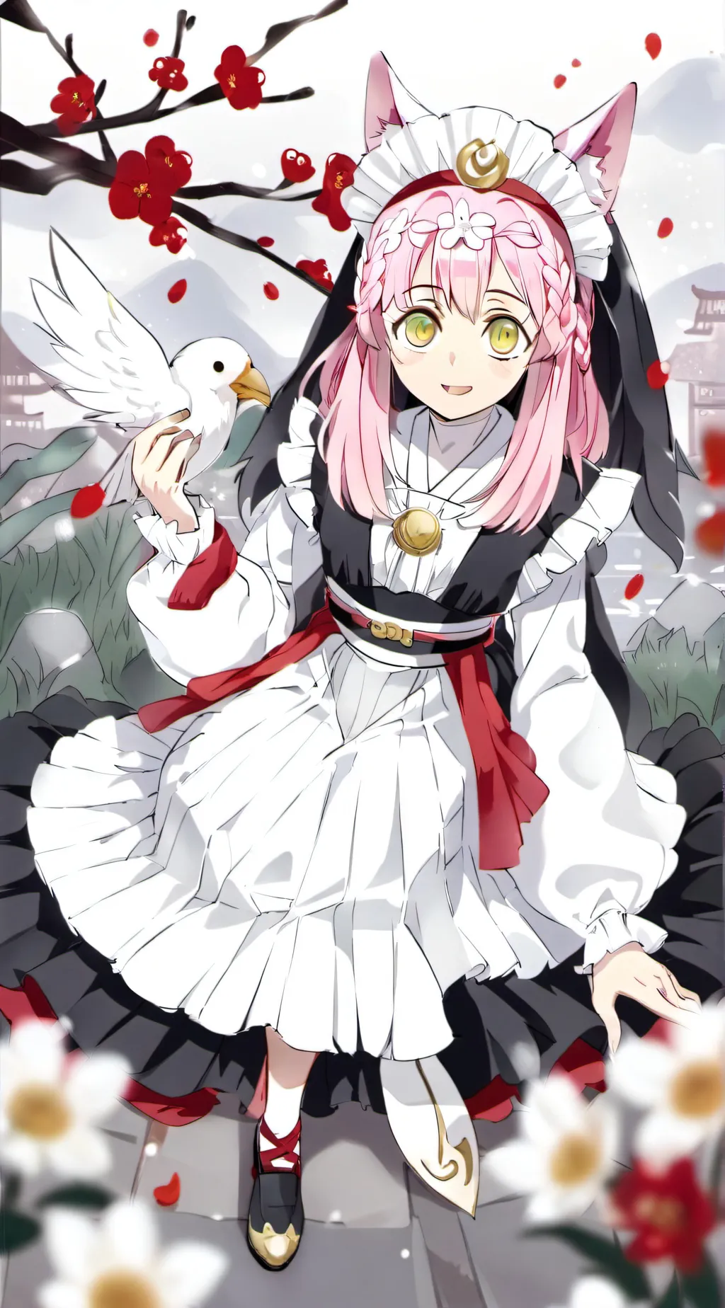 ai character: Mitsuri background