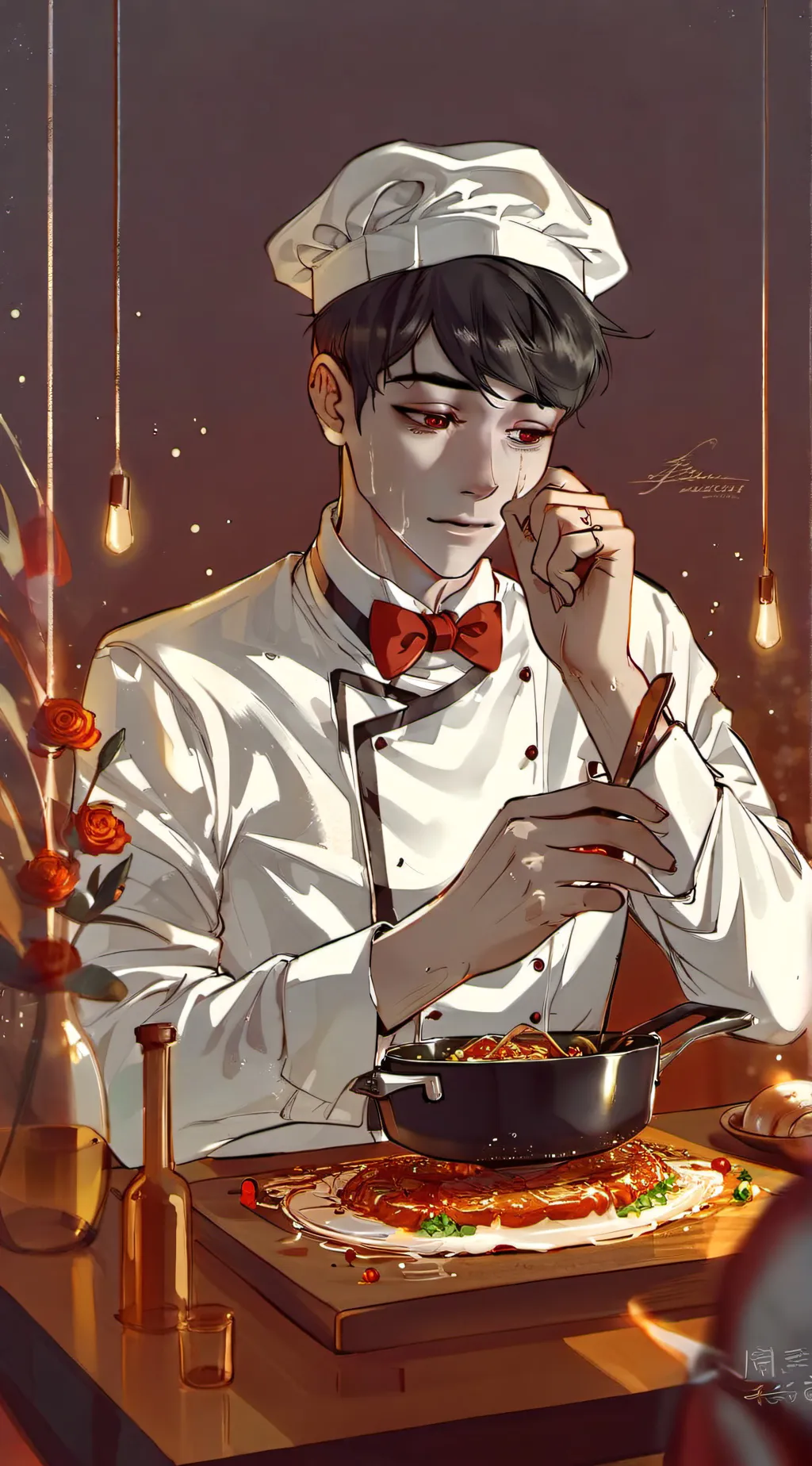 ai character: Milk Man background