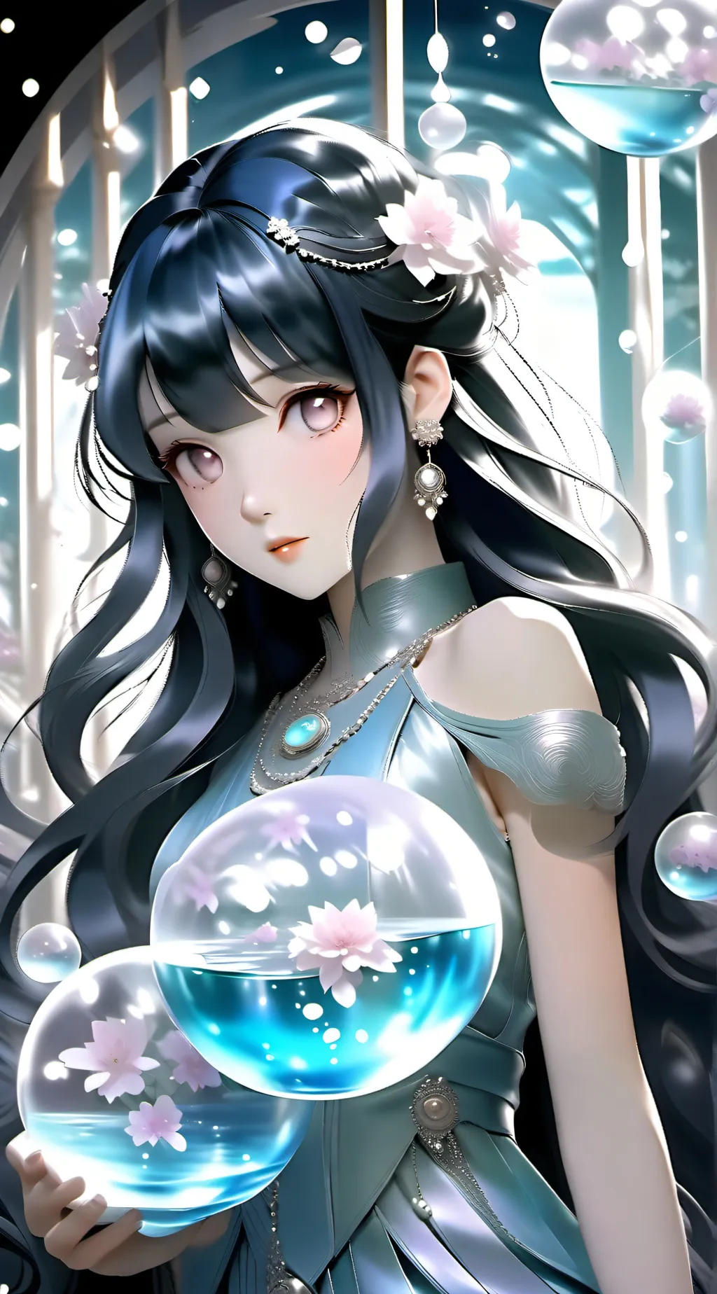 ai character: Hinata background