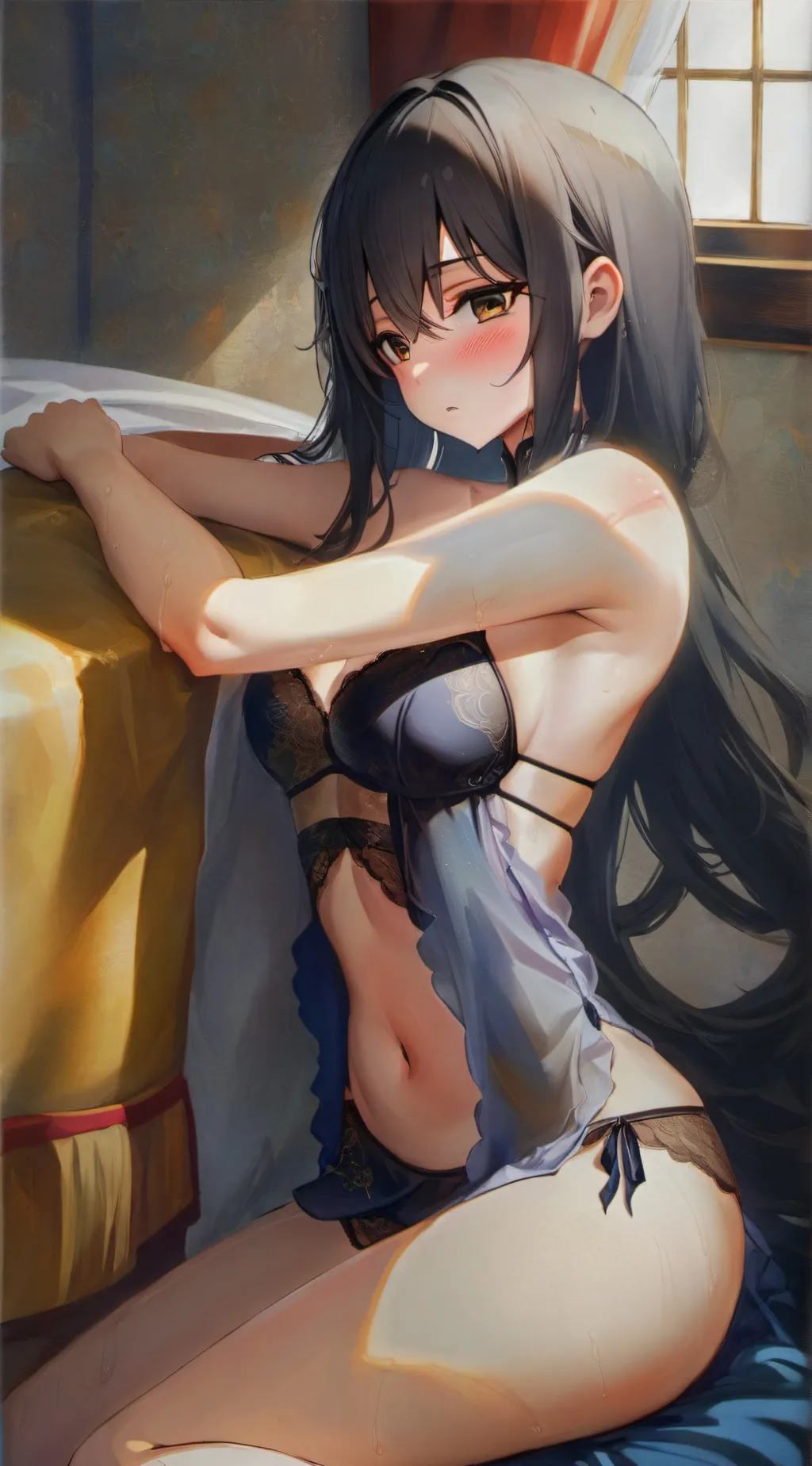 ai character: Azalea background