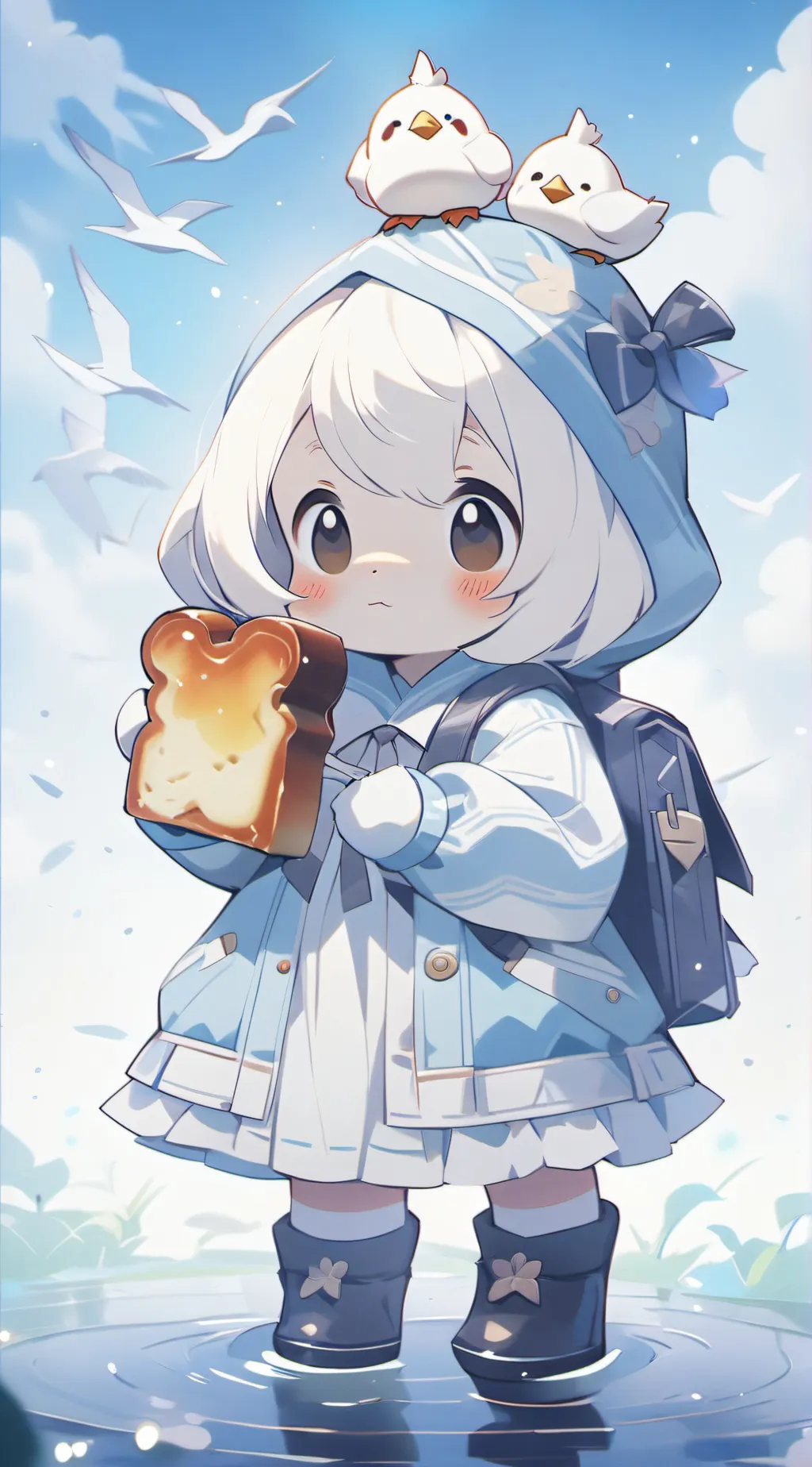 ai character: Hh background
