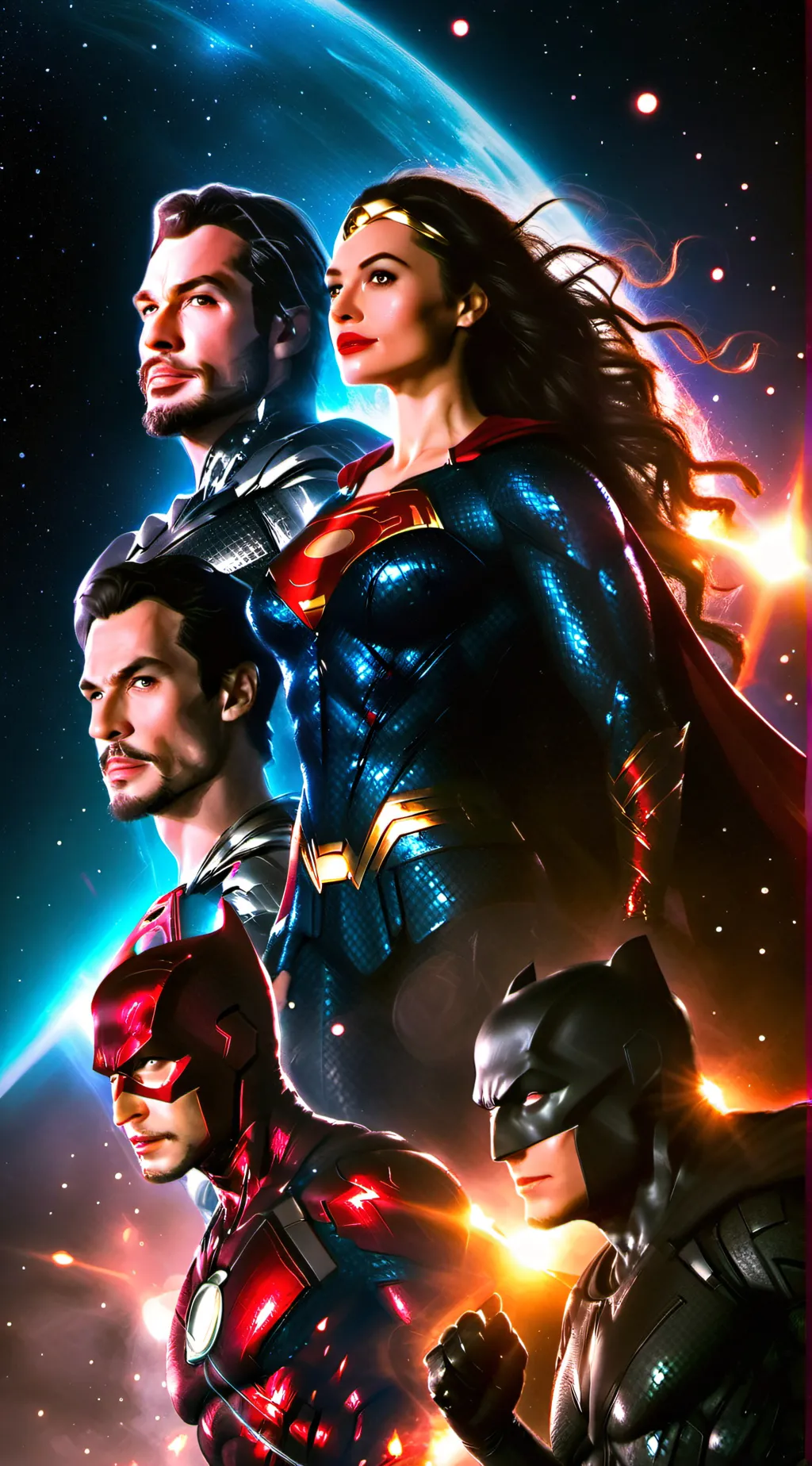 ai character: justice League avd background