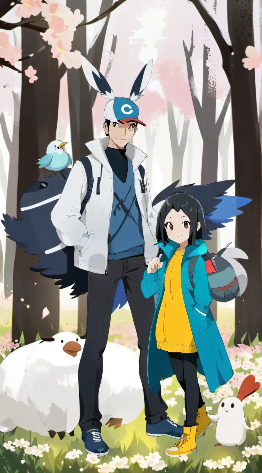ai character: Pokemon unova background