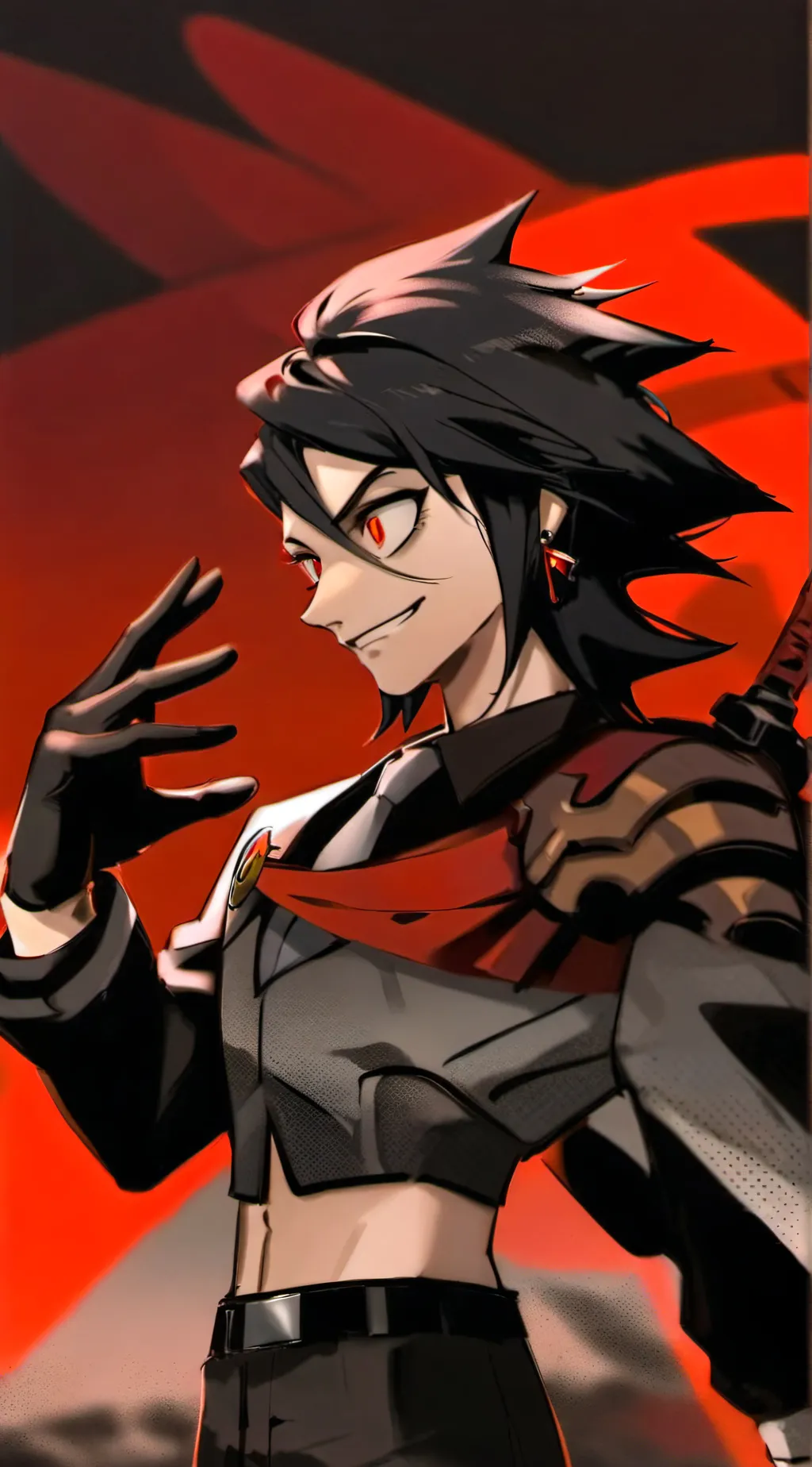 ai character: Kingshadow background
