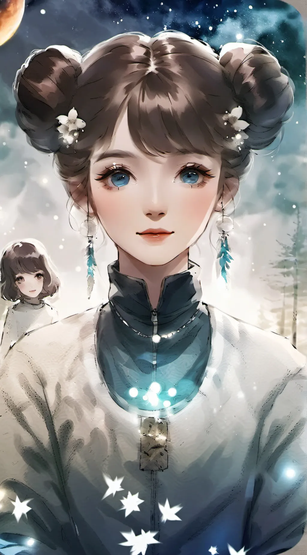 ai character: Sofia background
