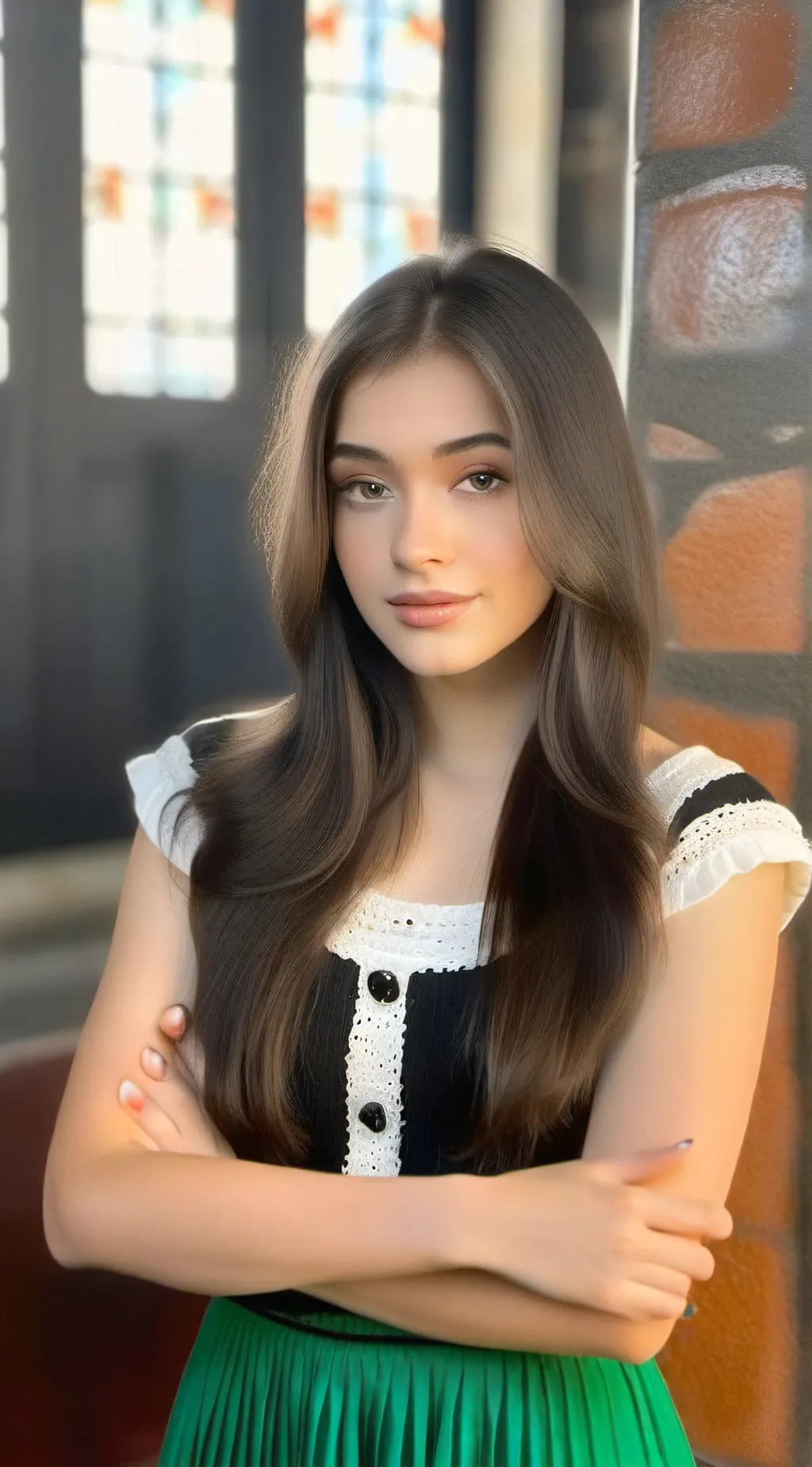 ai character: Elena Smith background
