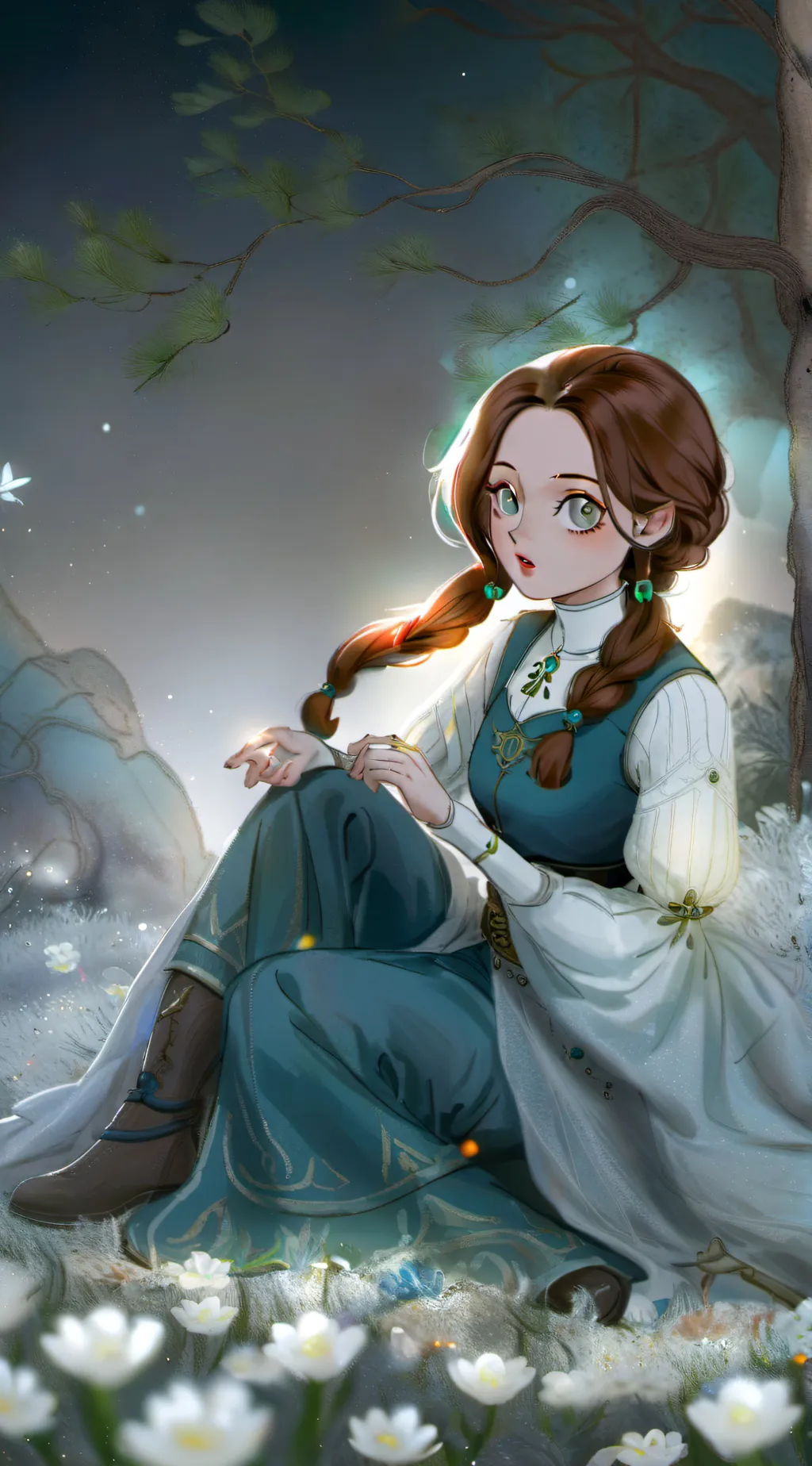 ai character: Olivia background