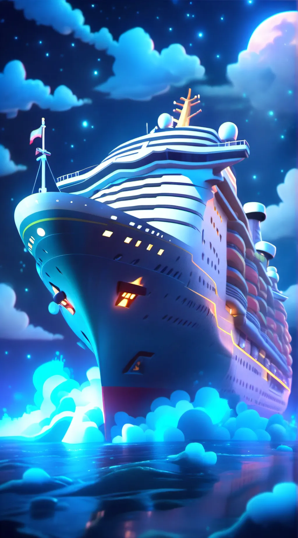 ai character: hh cruise background