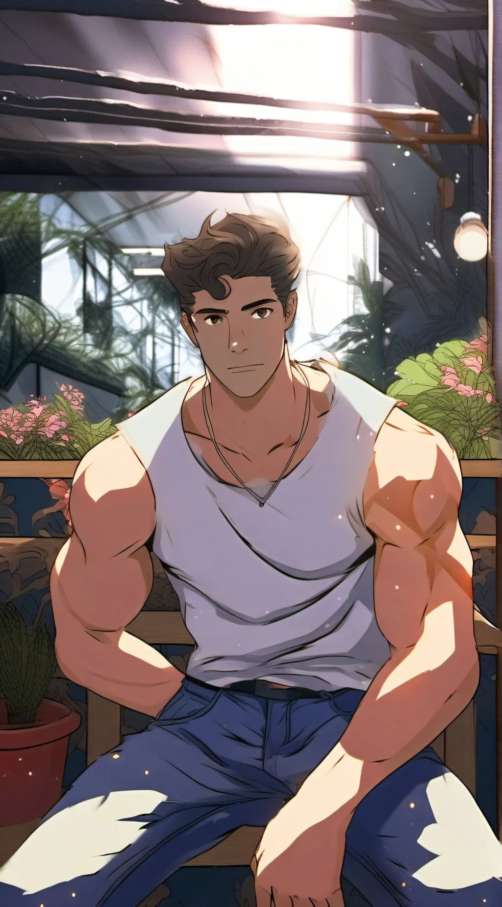 ai character: Hayden background