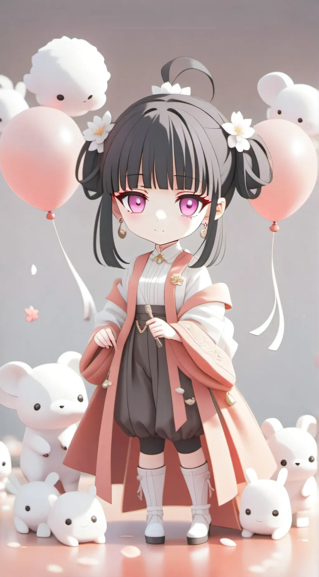 ai character: Kanao background