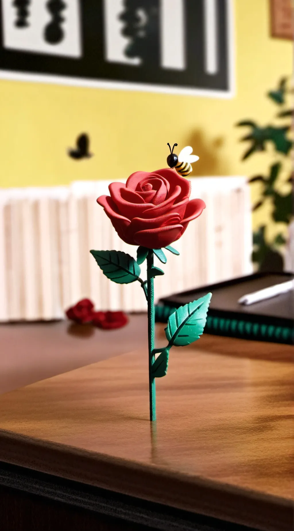ai character: Rosa toya background
