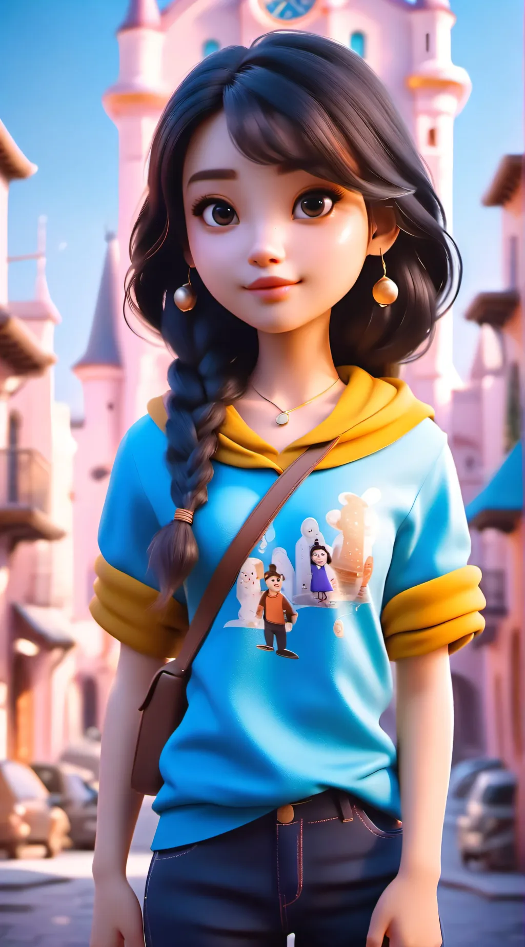 ai character: Riley background