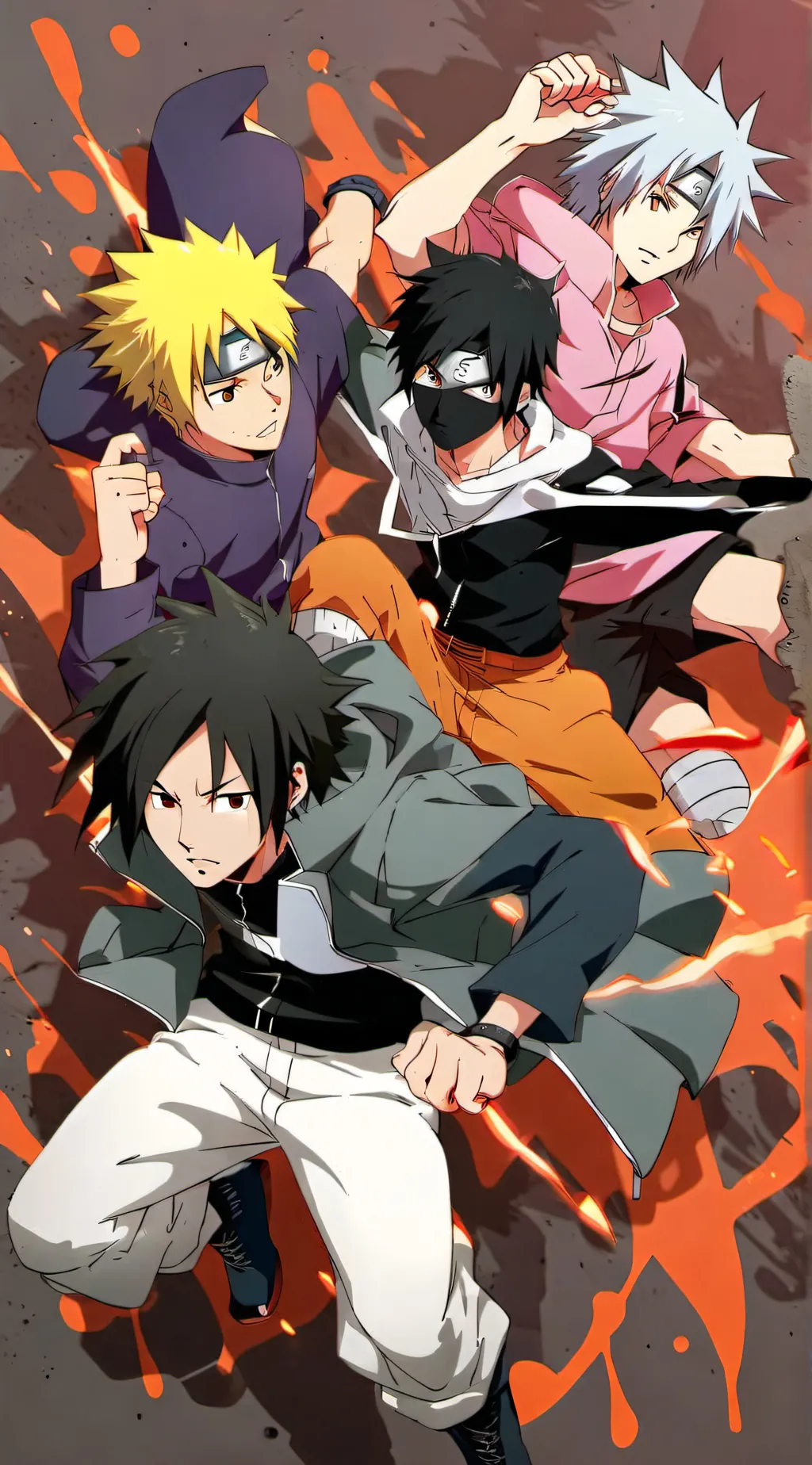 ai character: team 7 background