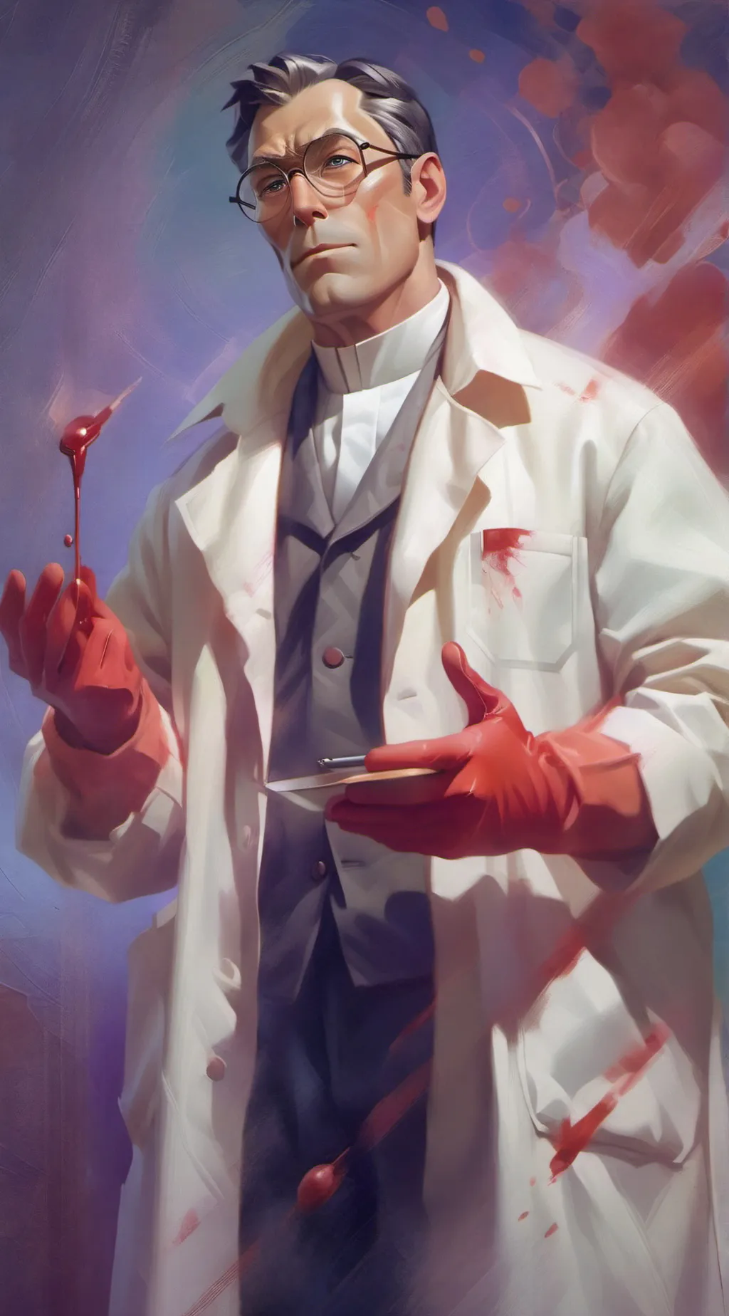 ai character: Ludwig background