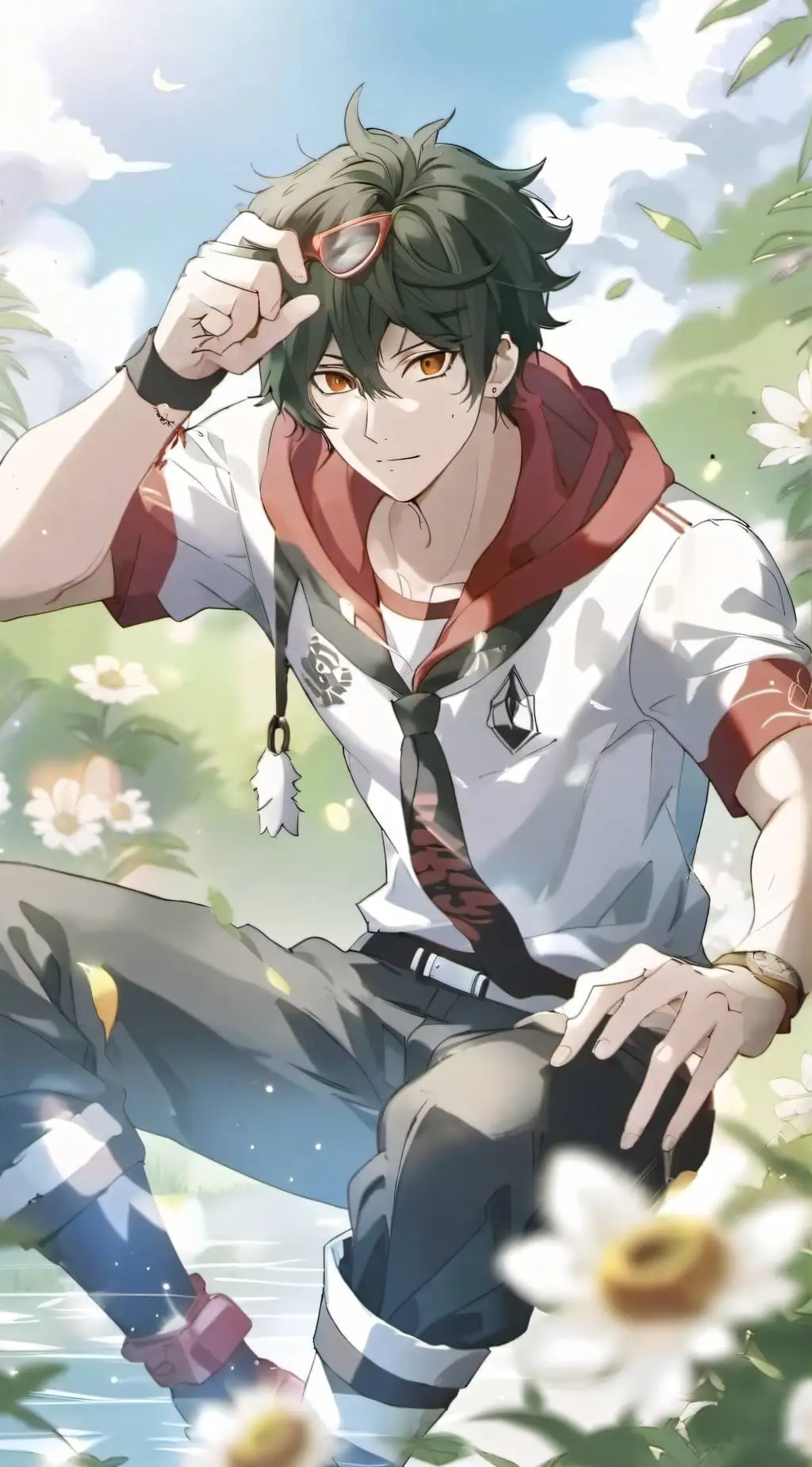 ai character: Mha background