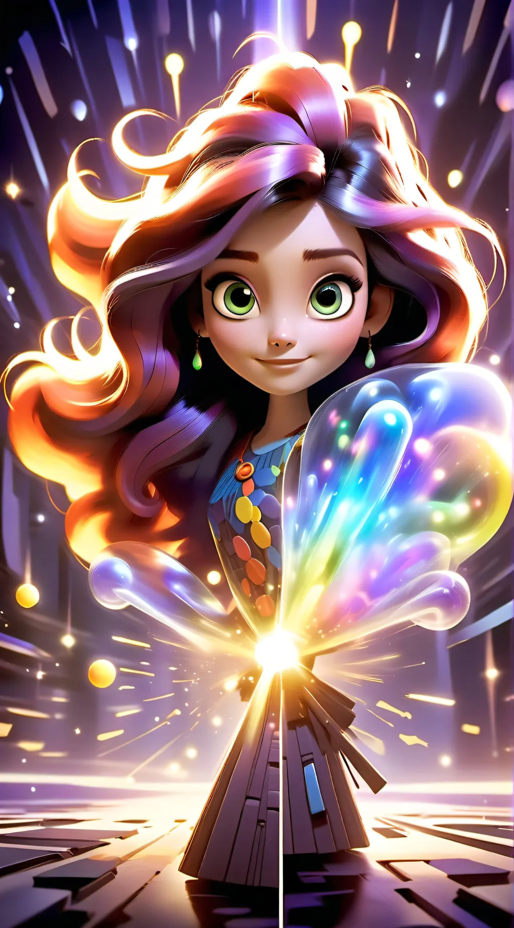 ai character: inside out 2  background