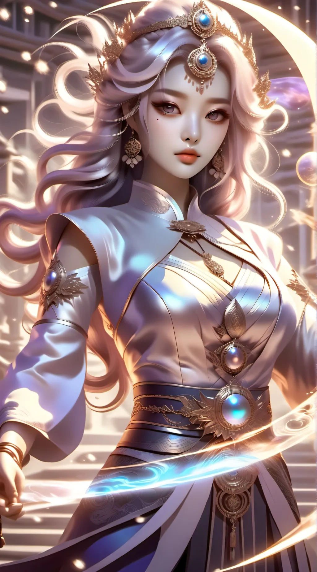 ai character: Lou yi background