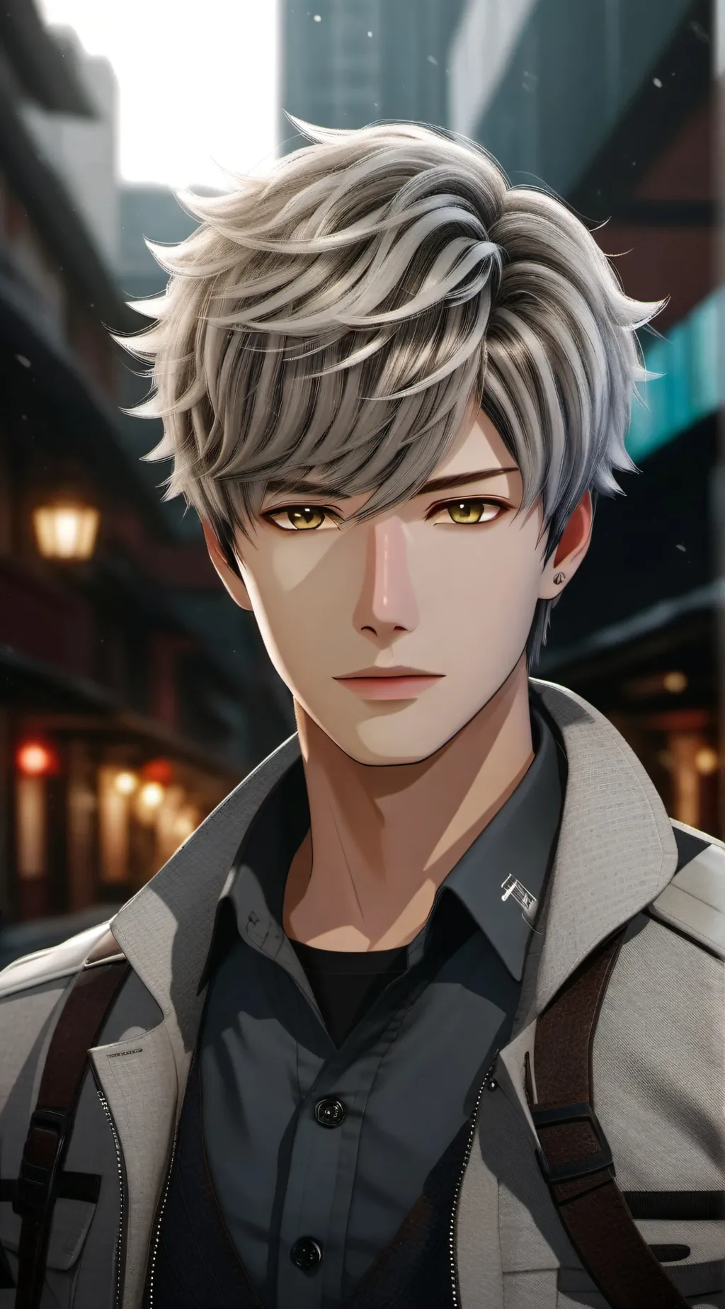 ai character: Kiyohito Shirakami background