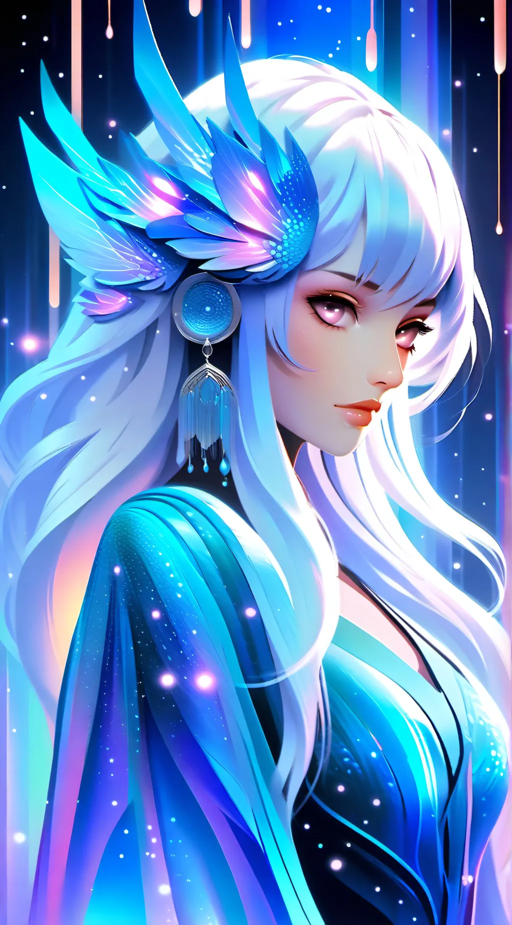 ai character: rose the wolf  background