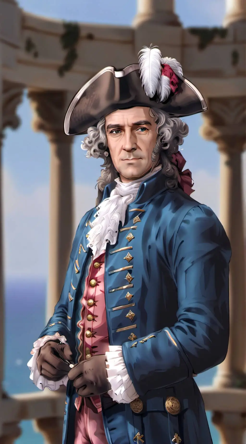 ai character: Weatherby Swann background