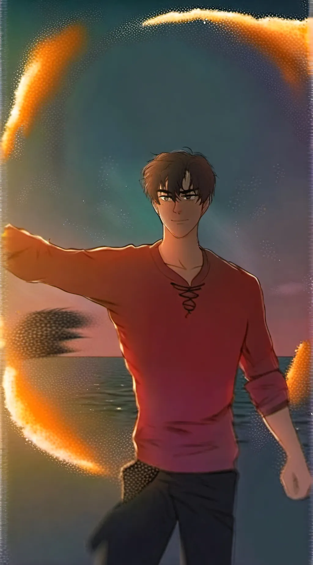 ai character: Pjo trip background