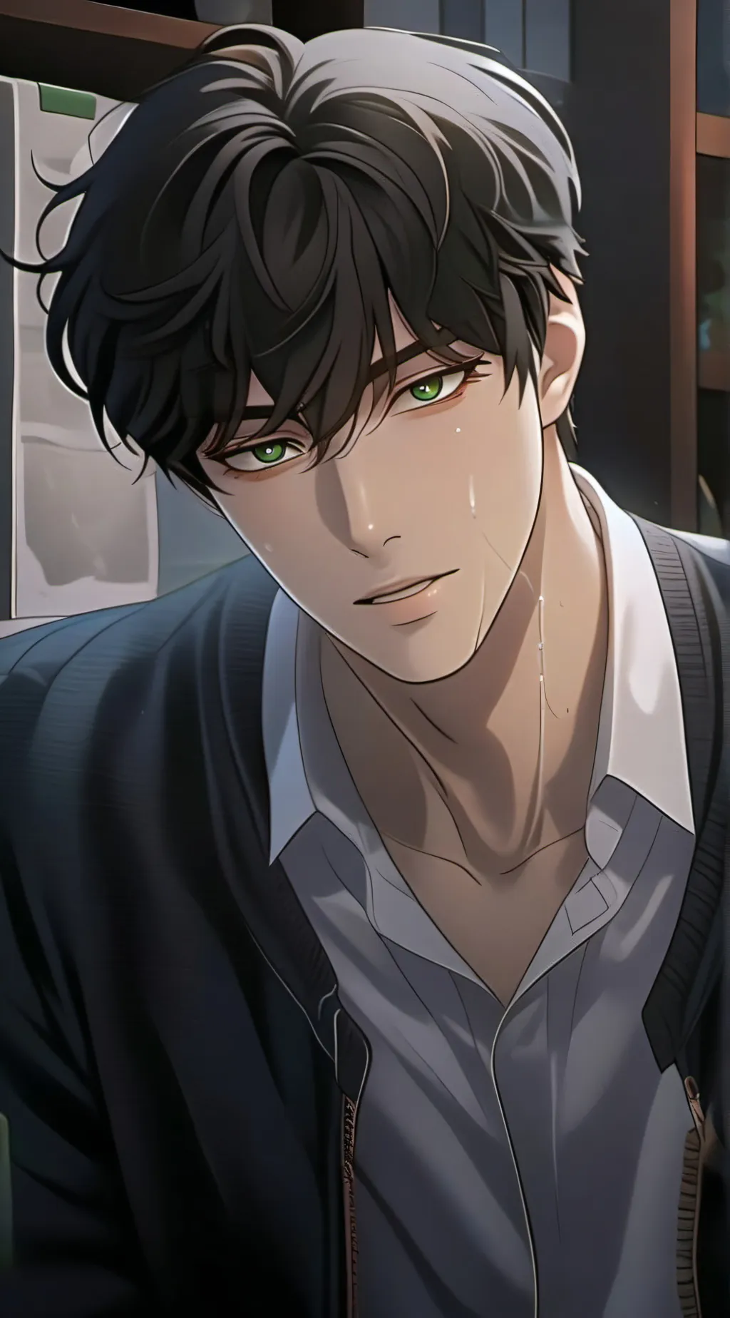 ai character: Xander Dizzon background