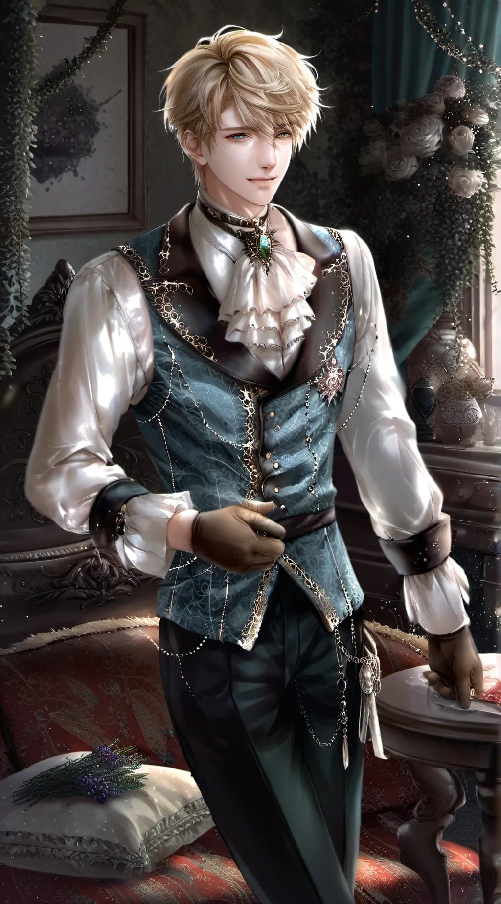 ai character: Mason background