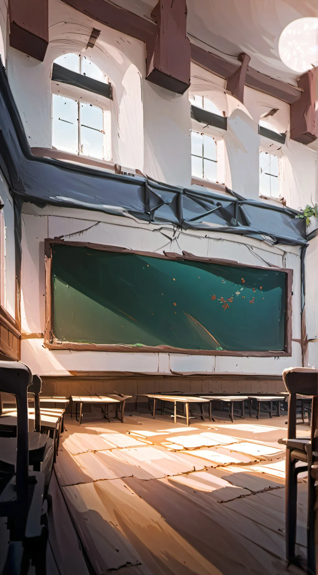 ai character: School something background