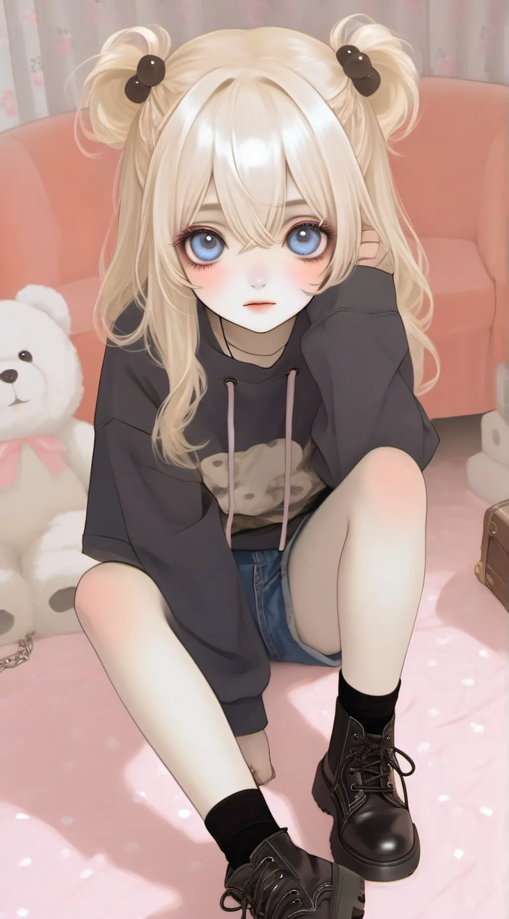 ai character: Stray Kiss ♥️🔥 background