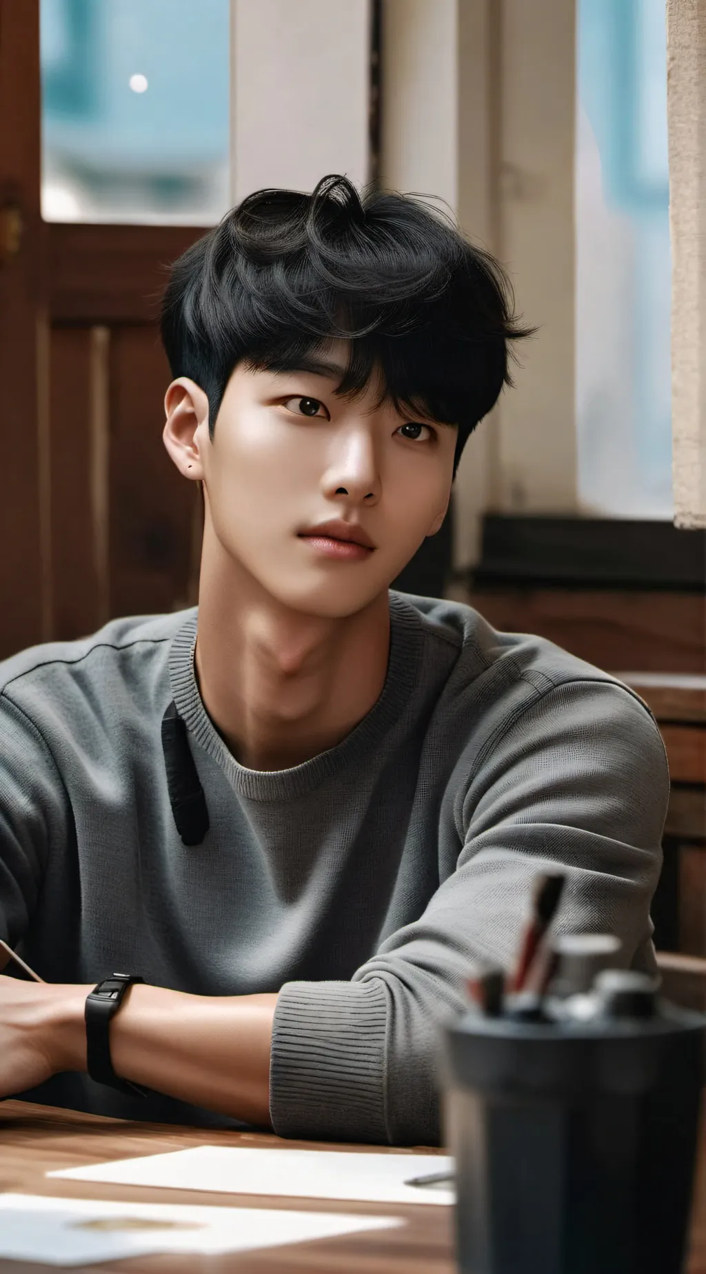 ai character: Lee background