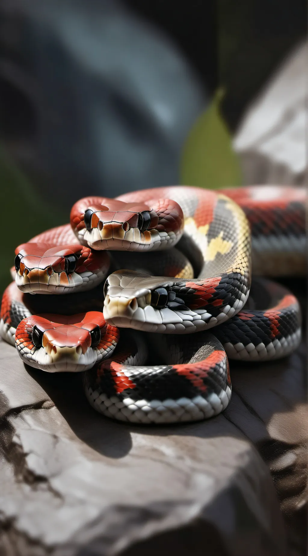 ai character: Life as a snake background