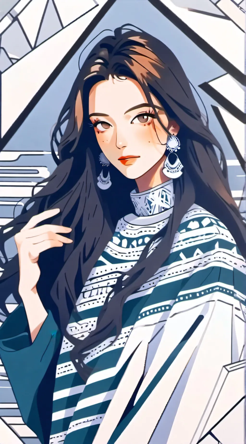 ai character: crazy cae background