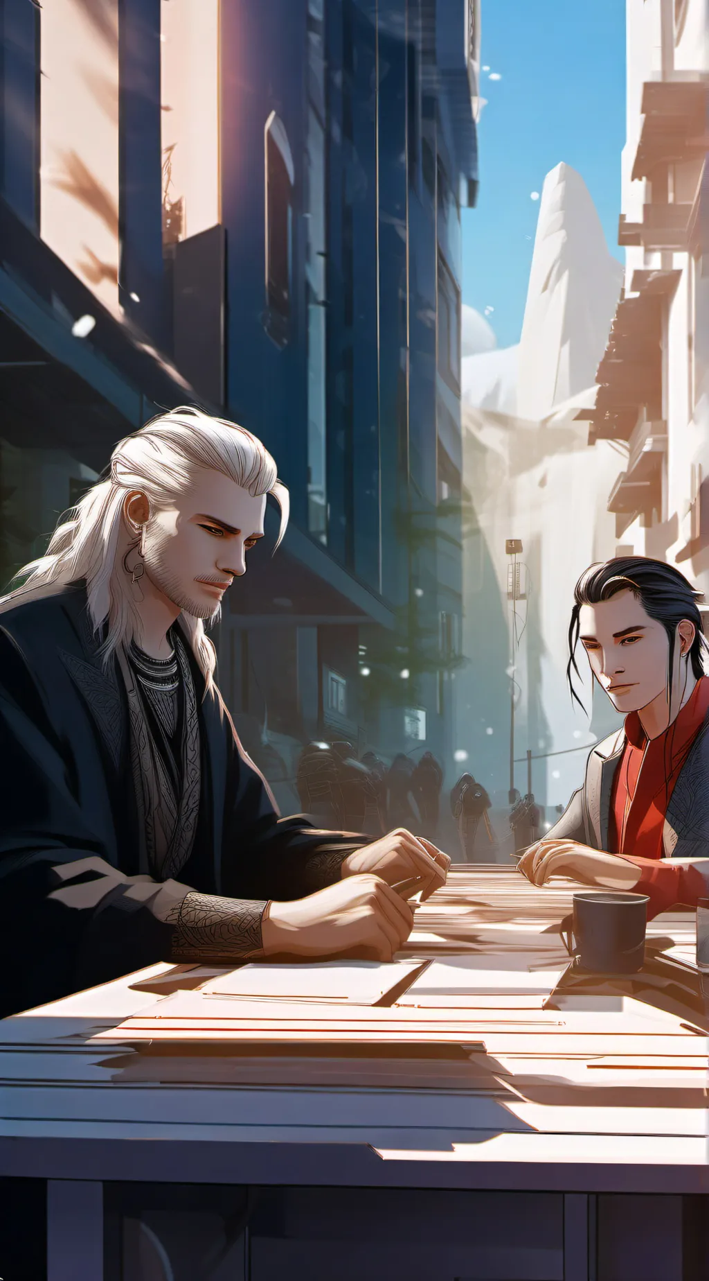 ai character: hp background
