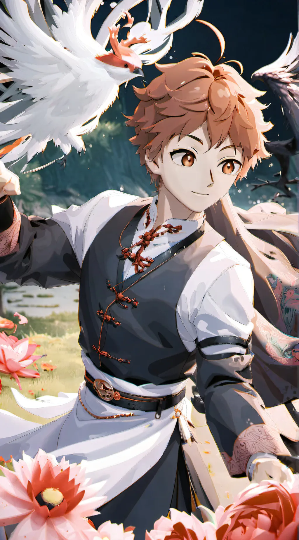 ai character: Hinata background