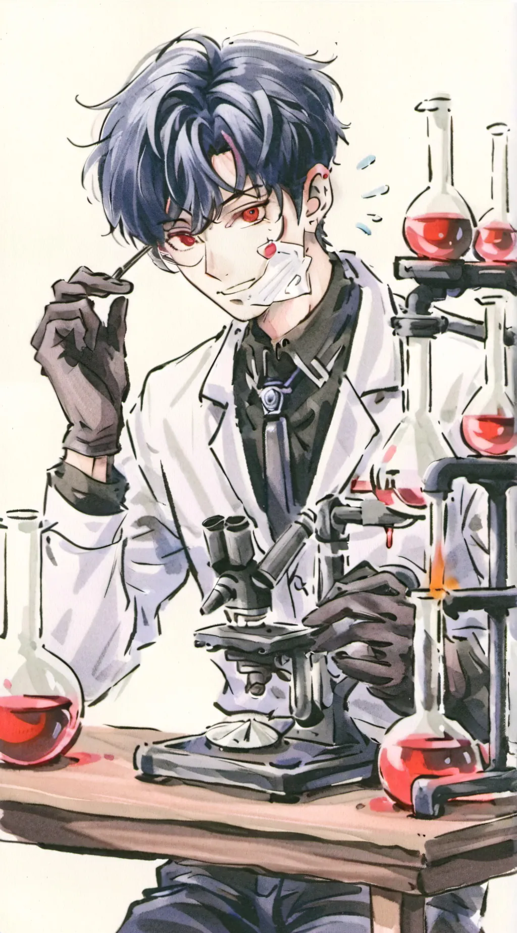 ai character: ??? background
