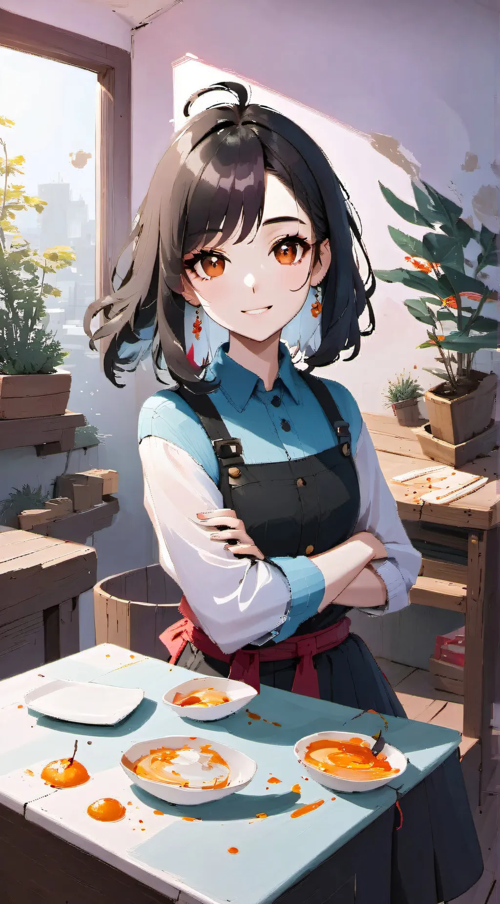 ai character: Sash background