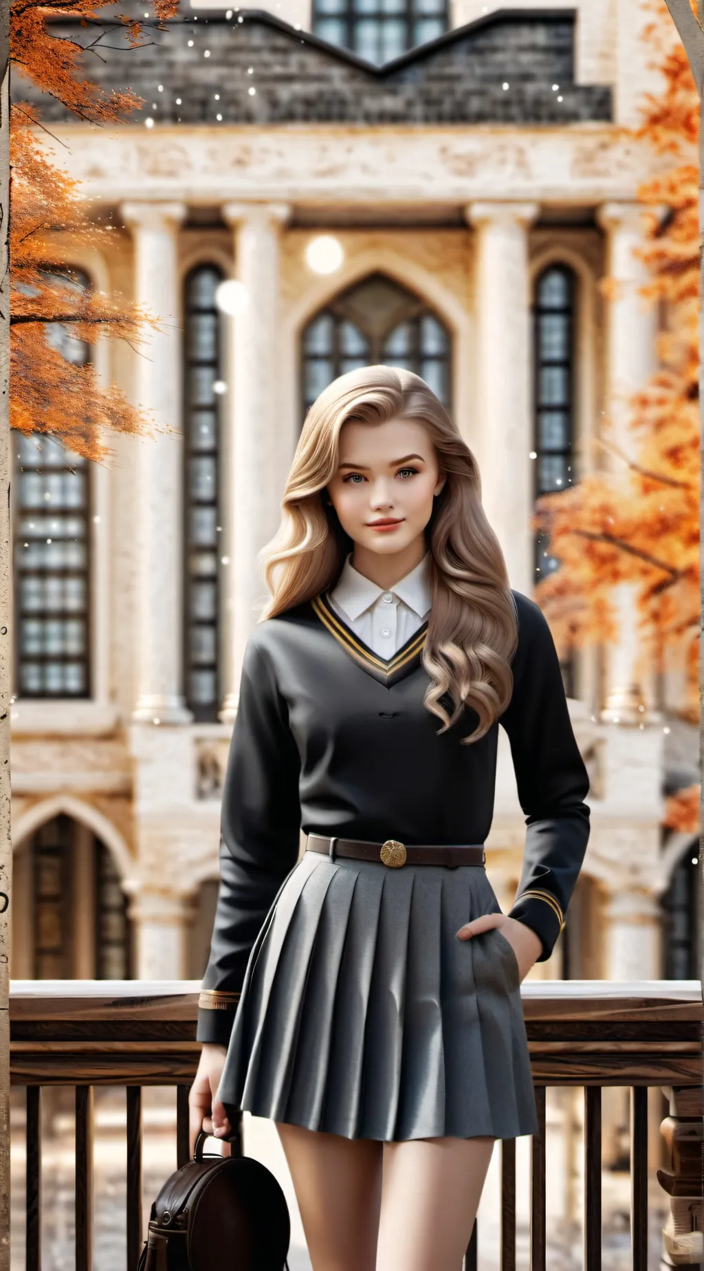 ai character: Fleur Delacour background
