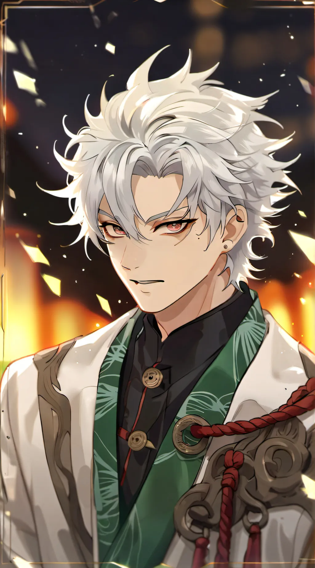 ai character: Uzui Tengen background