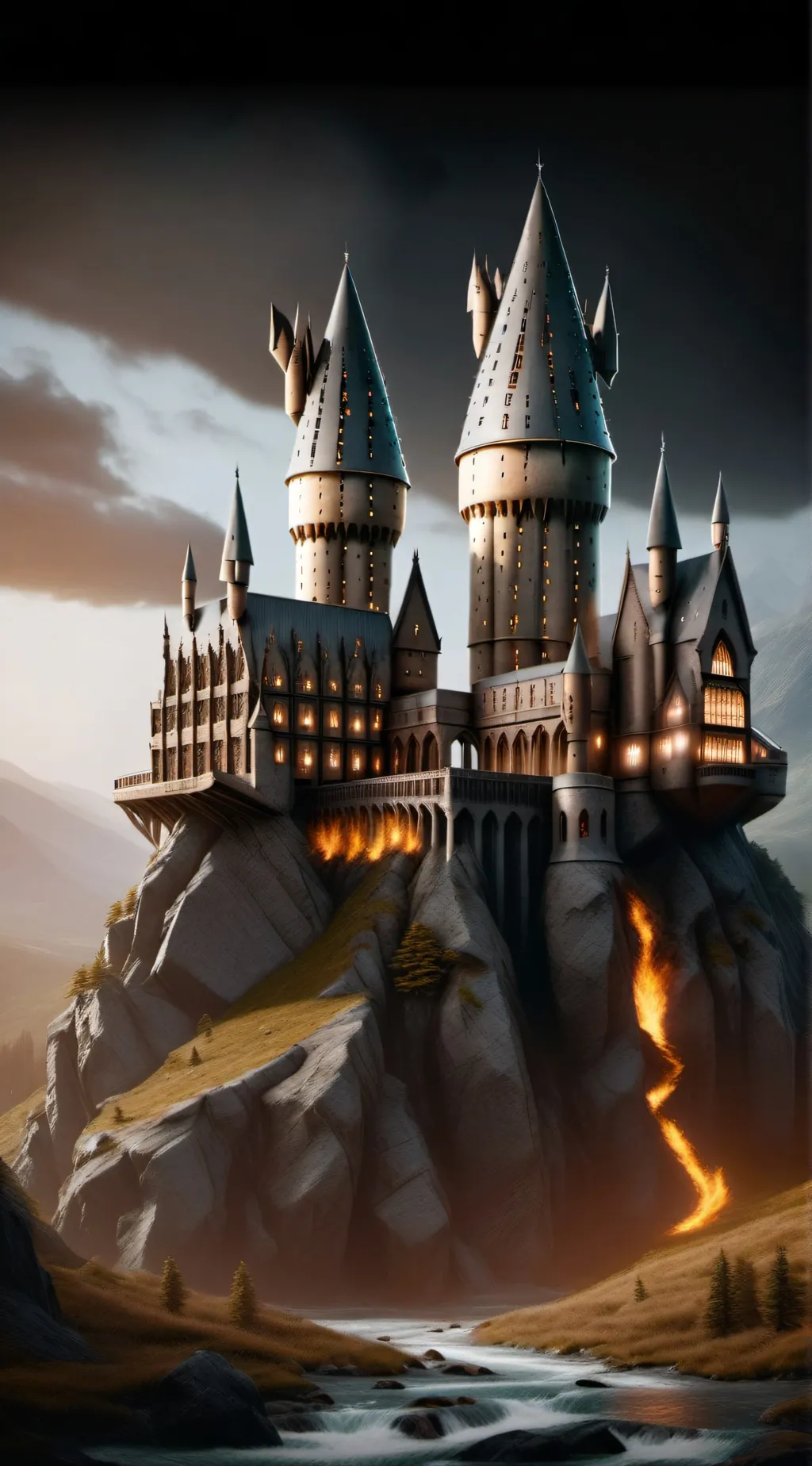 ai character: HP x CC (btws) background