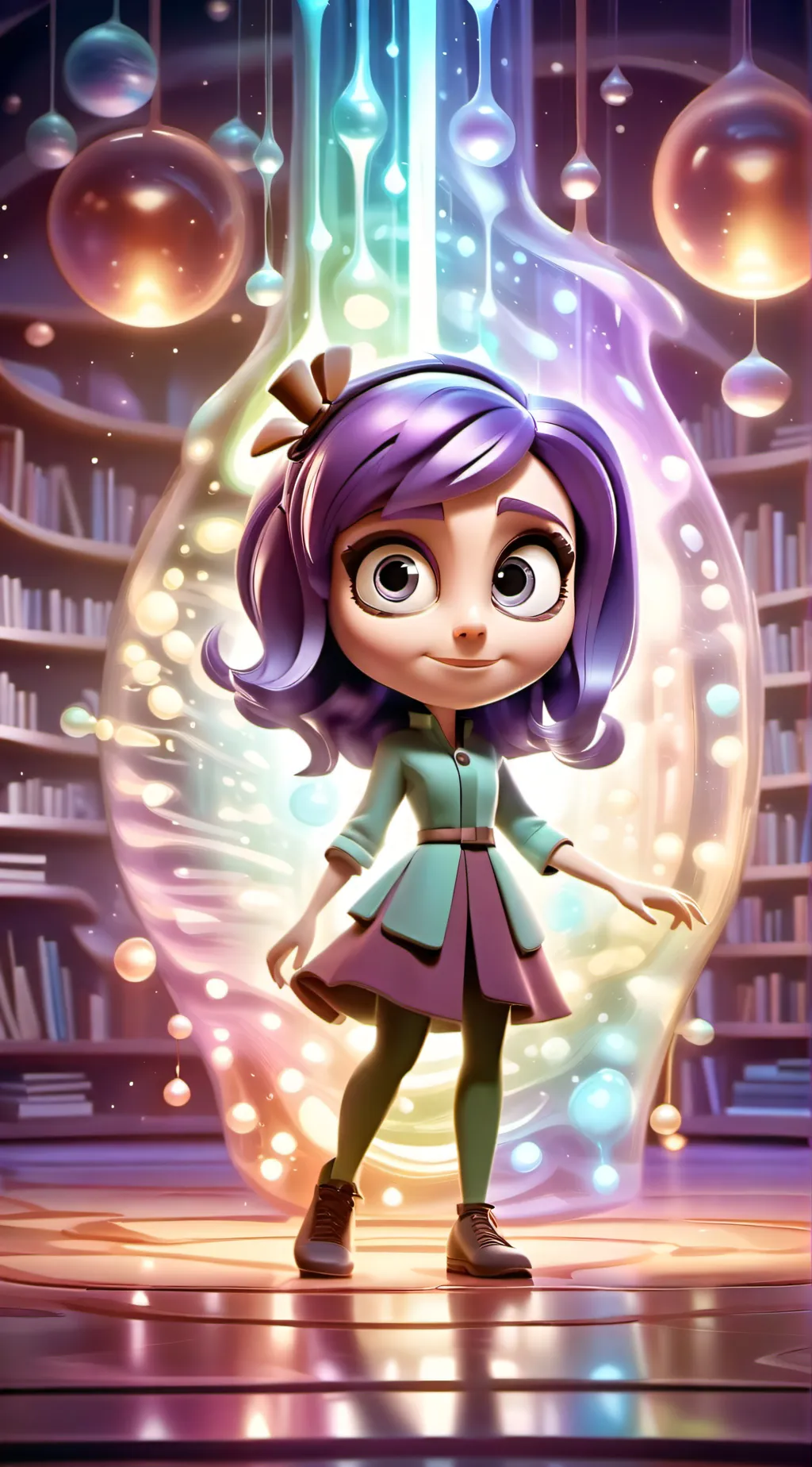 ai character: inside out 2 background