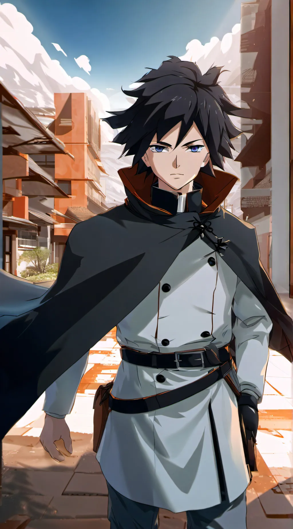 ai character: Giyu Tomioka background