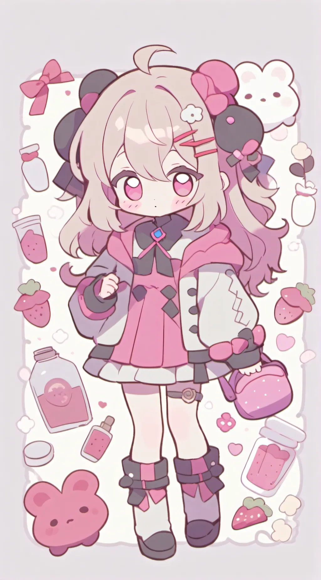 ai character: Koko background