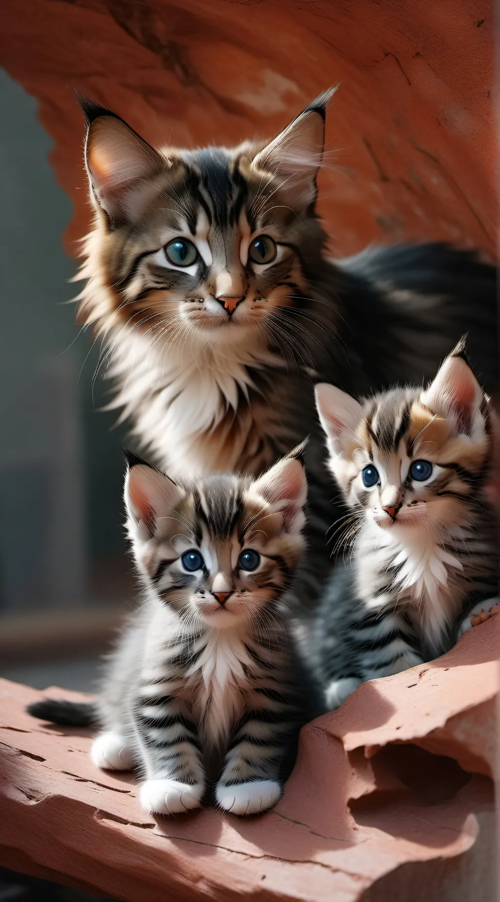ai character: the lost kittens background