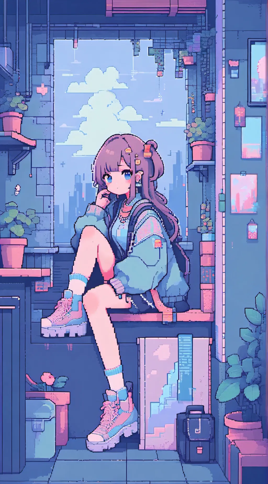 ai character: Amy fern background