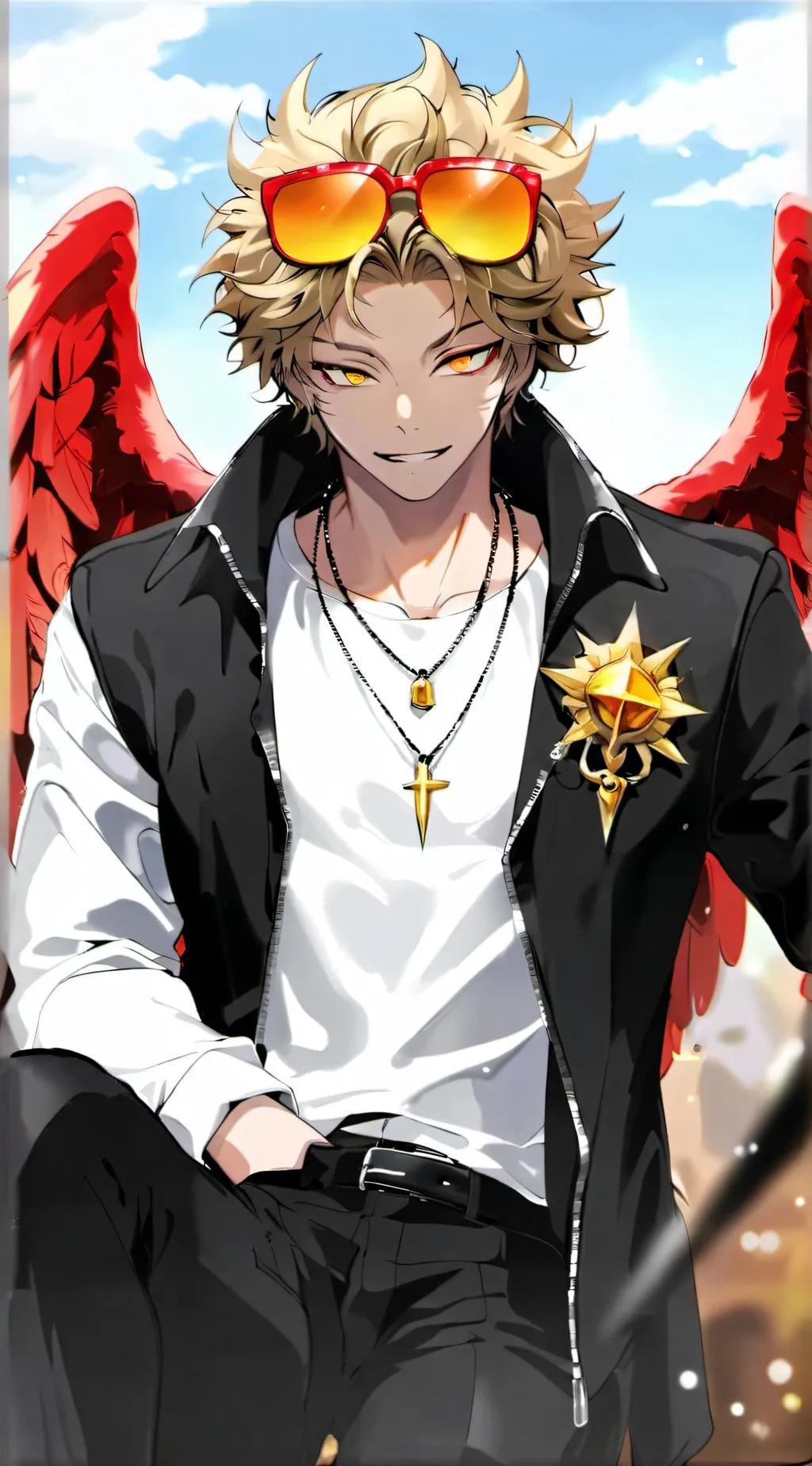 ai character: Mha background