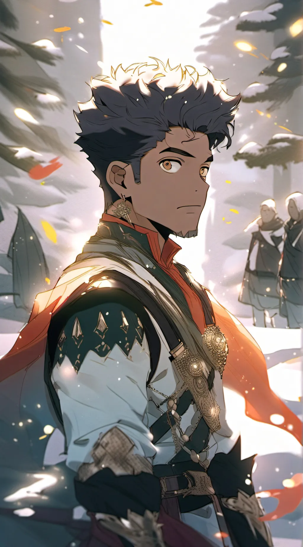 ai character: Aaron background