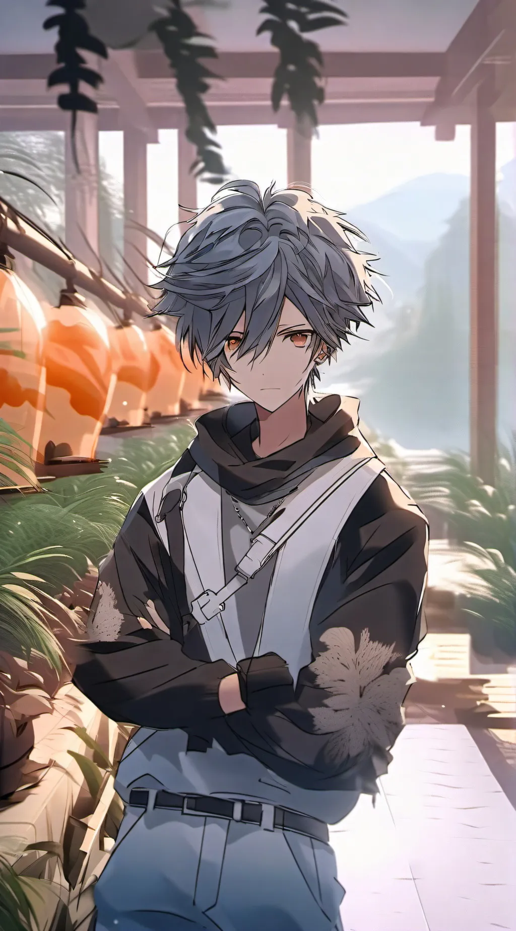 ai character: Bulltrap x frowny fox *enemys to lovers* background