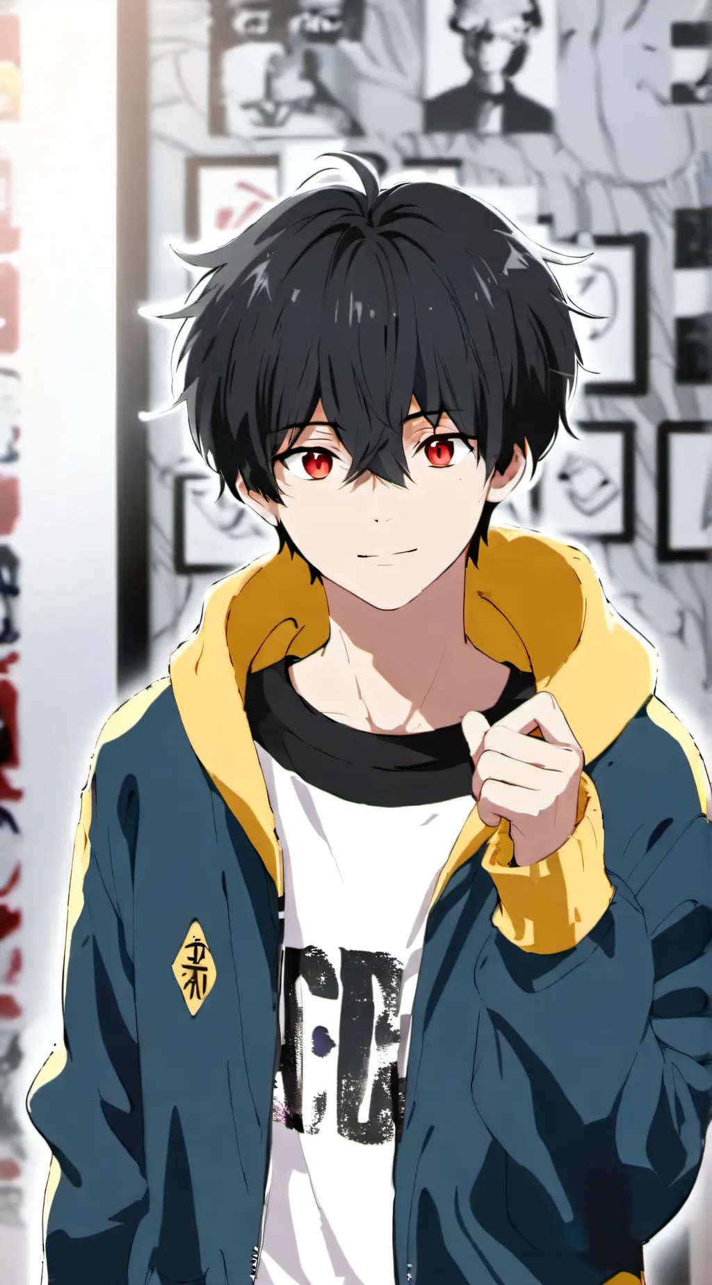 ai character: Max background