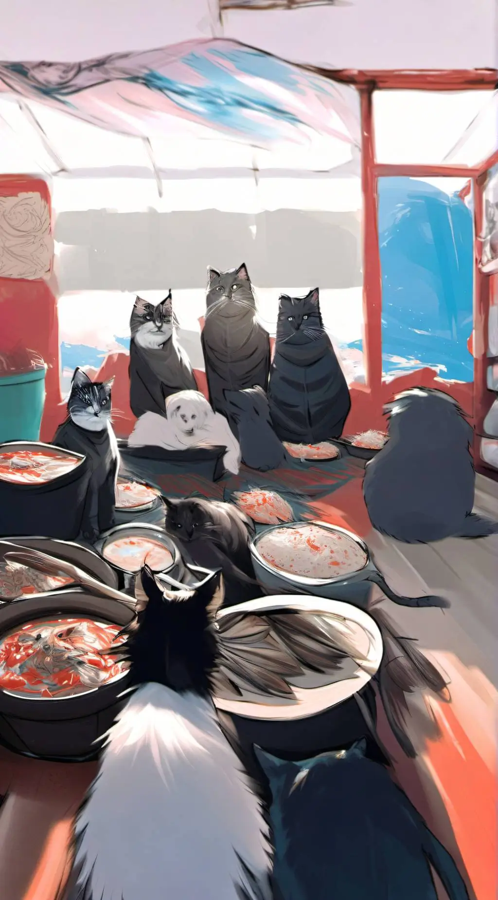ai character: Your cats background